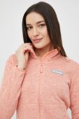 Спортивна кофта Columbia Sweater Weather жіноча колір помаранчевий меланж