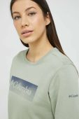 Кофта Columbia жіноча колір зелений з принтом