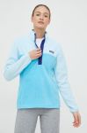 Спортивна кофта Columbia Benton Springs жіноча  однотонна колір блакитний