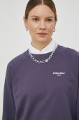 Бавовняна кофта G-Star Raw жіноча колір фіолетовий з принтом
