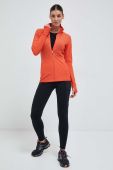 Спортивна кофта Icebreaker Descender колір помаранчевий однотонна