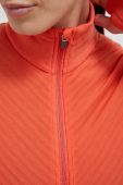 Спортивна кофта Icebreaker Descender колір помаранчевий однотонна
