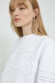 Бавовняна кофта GCDS жіноча колір білий з аплікацією