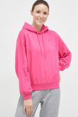 Кофта Champion жіноча колір рожевий з капюшоном однотонна (3068817)
