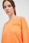 Кофта Champion жіноча колір помаранчевий з принтом