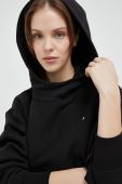 Кофта Champion жіноча колір чорний з капюшоном однотонна (3190595)