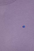 Бавовняна кофта Champion жіноча колір фіолетовий однотонна