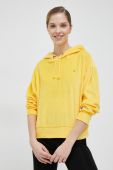 Кофта Champion жіноча колір жовтий з капюшоном однотонна (3131299)