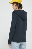 Кофта Superdry жіноча колір синій з капюшоном однотонна (2990140)