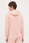 Кофта Polo Ralph Lauren жіноча колір рожевий з капюшоном однотонна (3190639)