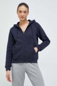 Кофта Peak Performance жіноча колір синій з капюшоном однотонна (3116195)
