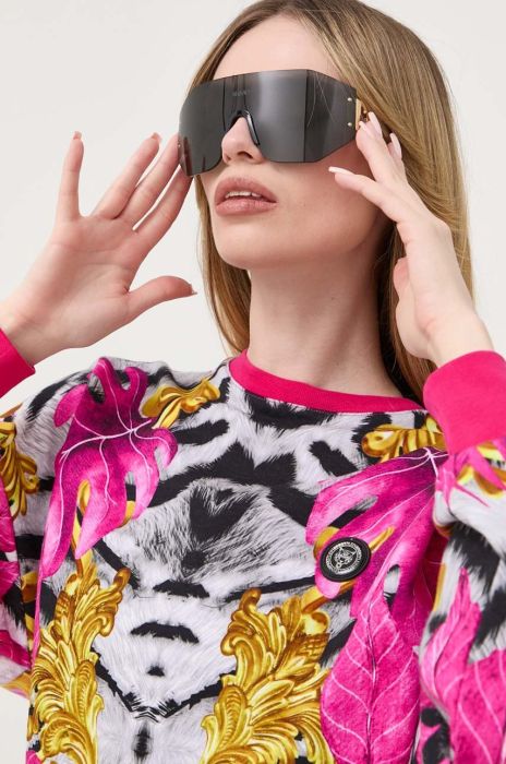 Кофта PLEIN SPORT жіноча  візерунок колір барвистий (3320229)