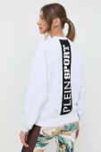 Кофта PLEIN SPORT жіноча колір білий з принтом