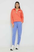 Кофта Under Armour жіноча колір помаранчевий з принтом