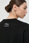 Кофта Karl Lagerfeld жіноча колір чорний з аплікацією (3098686)