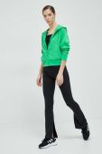 Кофта 4F жіноча колір зелений з капюшоном однотонна (3135717)