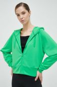 Кофта 4F жіноча колір зелений з капюшоном однотонна (3135717)