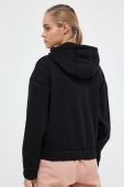 Кофта 4F жіноча колір чорний з капюшоном однотонна
