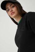 Кофта Nicce жіноча колір чорний з аплікацією