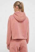 Кофта 4F жіноча колір рожевий з капюшоном однотонна (3244425)
