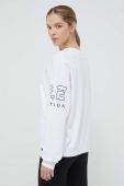 Бавовняна кофта P.E Nation жіноча колір білий з принтом (3306766)