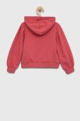 Дитяча кофта Tommy Hilfiger колір рожевий з капюшоном з аплікацією (2856261)