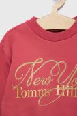 Дитяча кофта Tommy Hilfiger колір рожевий з аплікацією (2897714)