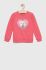Дитяча кофта Guess колір рожевий з аплікацією (2885149)