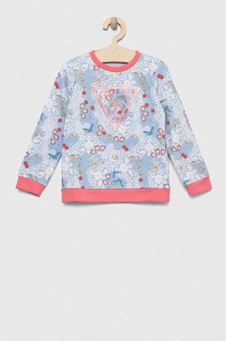 Дитяча кофта Guess візерунок колір барвистий (2897759)
