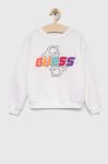 Дитяча кофта Guess колір білий з аплікацією (3003528)