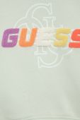 Дитяча кофта Guess колір зелений з аплікацією (3003556)