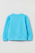 Дитяча бавовняна кофта OVS однотонна колір блакитний (3043174)