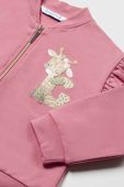 Кофта для немовлят Mayoral колір рожевий з аплікацією