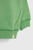 Дитяча кофта United Colors of Benetton колір зелений однотонна (3166403)