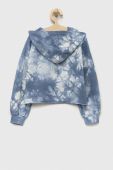 Дитяча кофта United Colors of Benetton з капюшоном візерунок колір блакитний (3233236)