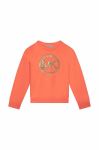 Дитяча кофта Michael Kors колір помаранчевий з принтом (3057454)