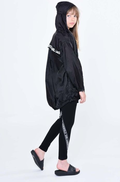 Дитяча куртка Karl Lagerfeld колір сірий (3068864)