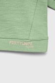 Бавовняна кофта для немовлят United Colors of Benetton колір зелений з принтом (3144175)