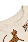 Дитяча бавовняна кофта Liewood колір бежевий візерунок (3278952)