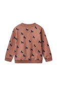 Дитяча бавовняна кофта Liewood колір бежевий візерунок (3278907)