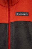 Дитяча кофта Columbia Steens Mt II Fleece колір червоний однотонна