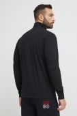 Кофта HUGO чоловіча колір чорний однотонна (3026675)