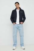 Кофта Tommy Hilfiger чоловіча колір синій з аплікацією (2870237)