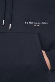Кофта Tommy Hilfiger чоловіча колір синій з капюшоном з аплікацією (2870245)