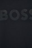 Кофта BOSS BOSS GREEN чоловіча колір чорний з аплікацією (2880823)
