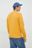 Кофта Guess чоловіча колір жовтий з принтом
