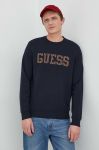 Кофта Guess чоловіча колір синій з принтом (2890306)