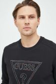 Кофта Guess чоловіча колір чорний візерунок