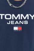 Бавовняна кофта Tommy Jeans чоловіча колір синій з принтом (2826990)