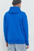 Кофта Tommy Jeans чоловіча з капюшоном з аплікацією колір блакитний (2827069)